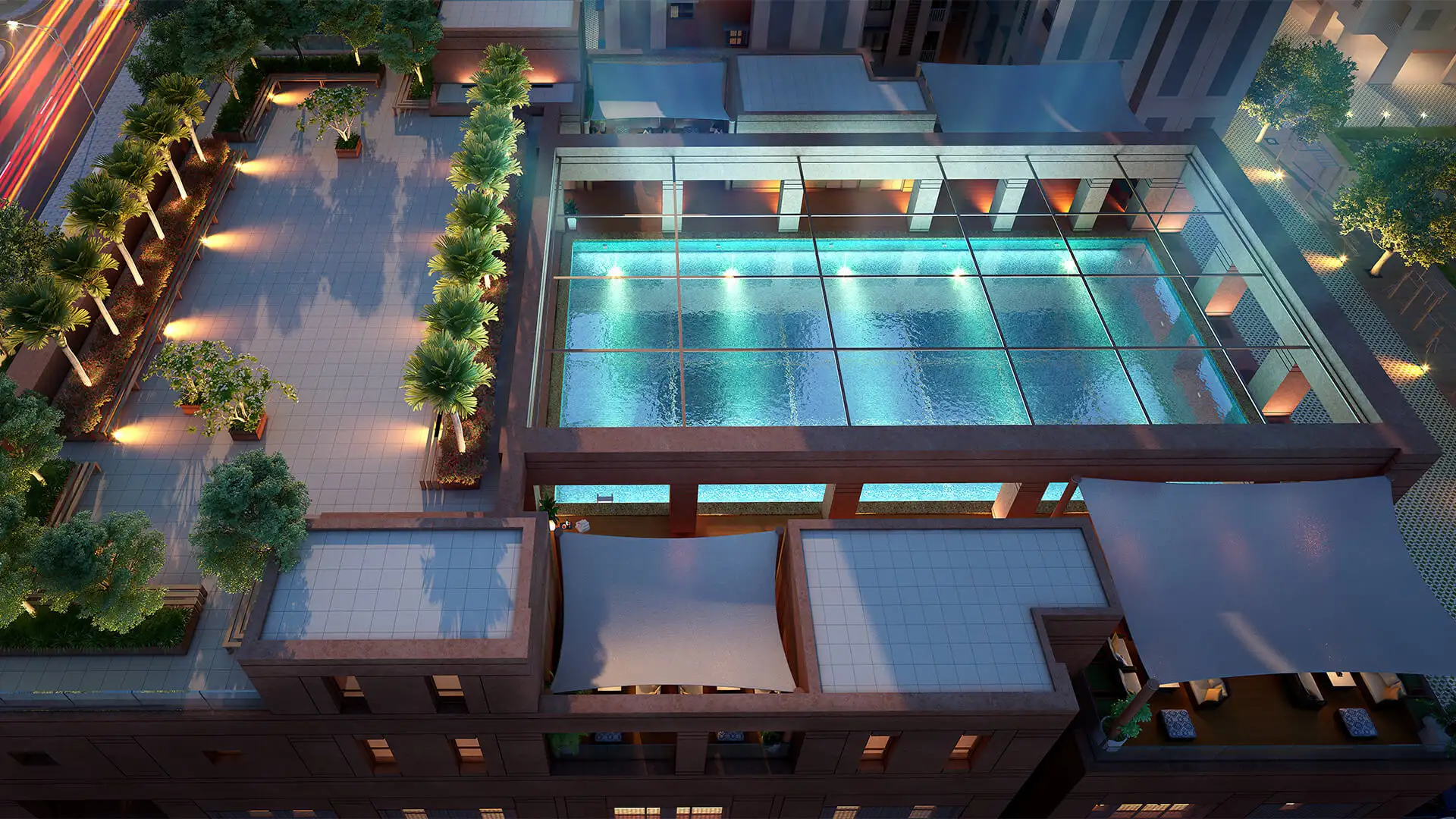 Club Swimming Pool at Urban Lakes